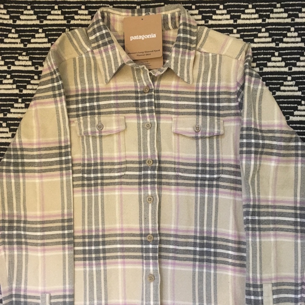 Patagonia Fjord Flannel 8 Women’s BRAND NEW